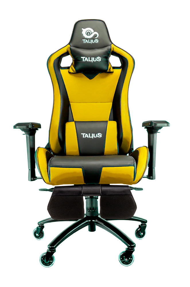 TAL-CAIMAN-YLW silla para videojuegos Silla para videojuegos universal Asiento acolchado