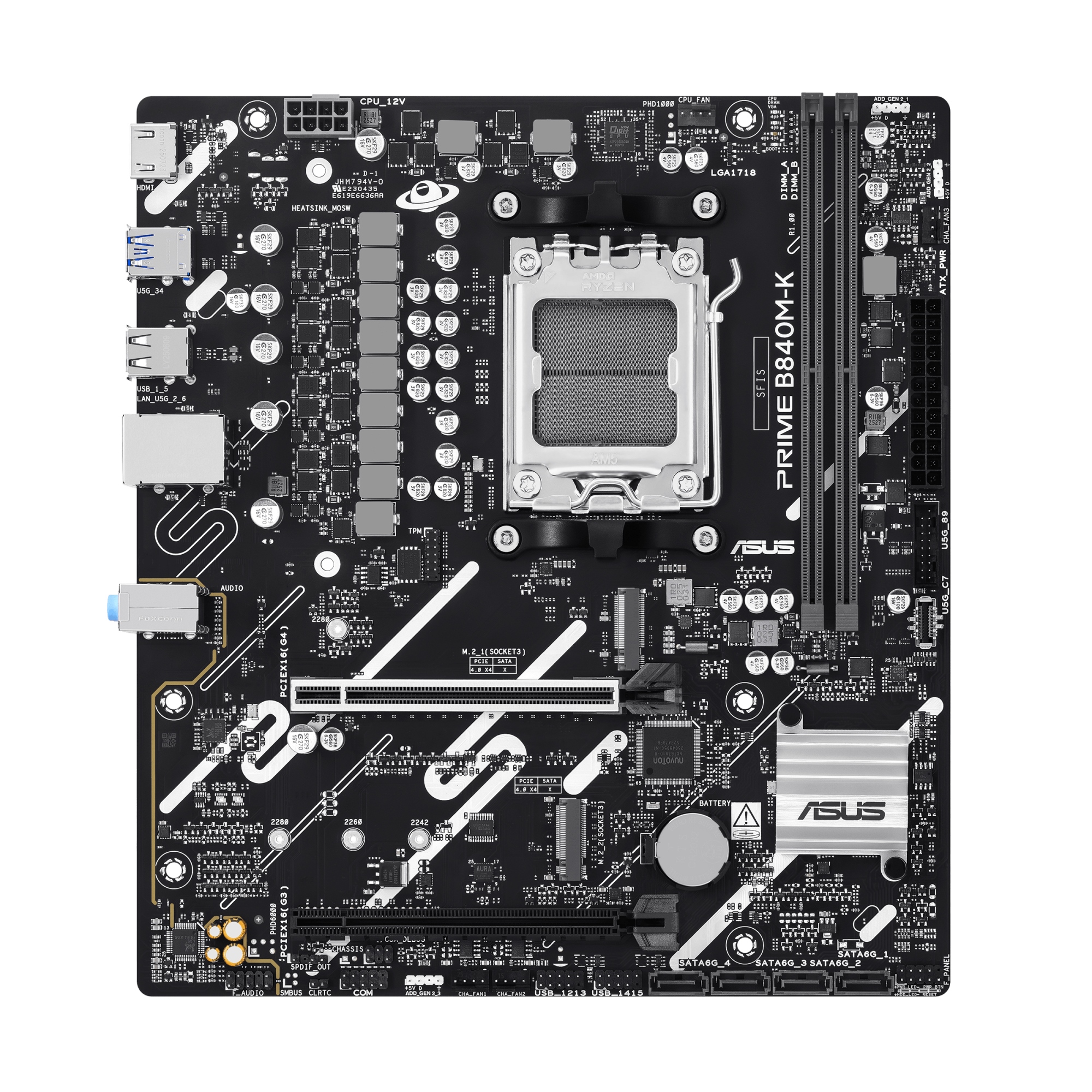 PRIME B840M-K AMD B840 Zócalo AM5 micro ATX