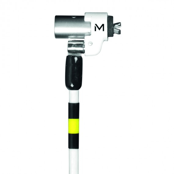 001272 cable antirrobo Negro, Blanco, Amarillo 2 m