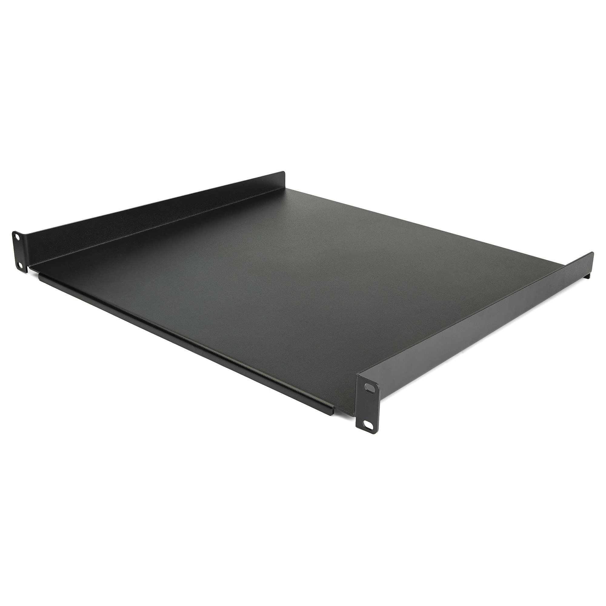 Estante Cantilever de 1U para Rack - de 16 Pulgadas de Profundidad - Bandeja Voladiza para Rack - Bandeja Cantilever para Armario Rack de 19 Pulgadas - Capacidad de Carga de 20kg - Acero