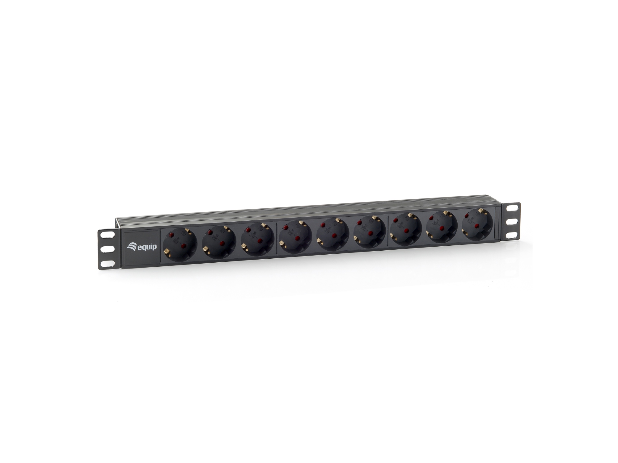333282 unidad de distribución de energía (PDU) 9 salidas AC 1U Negro