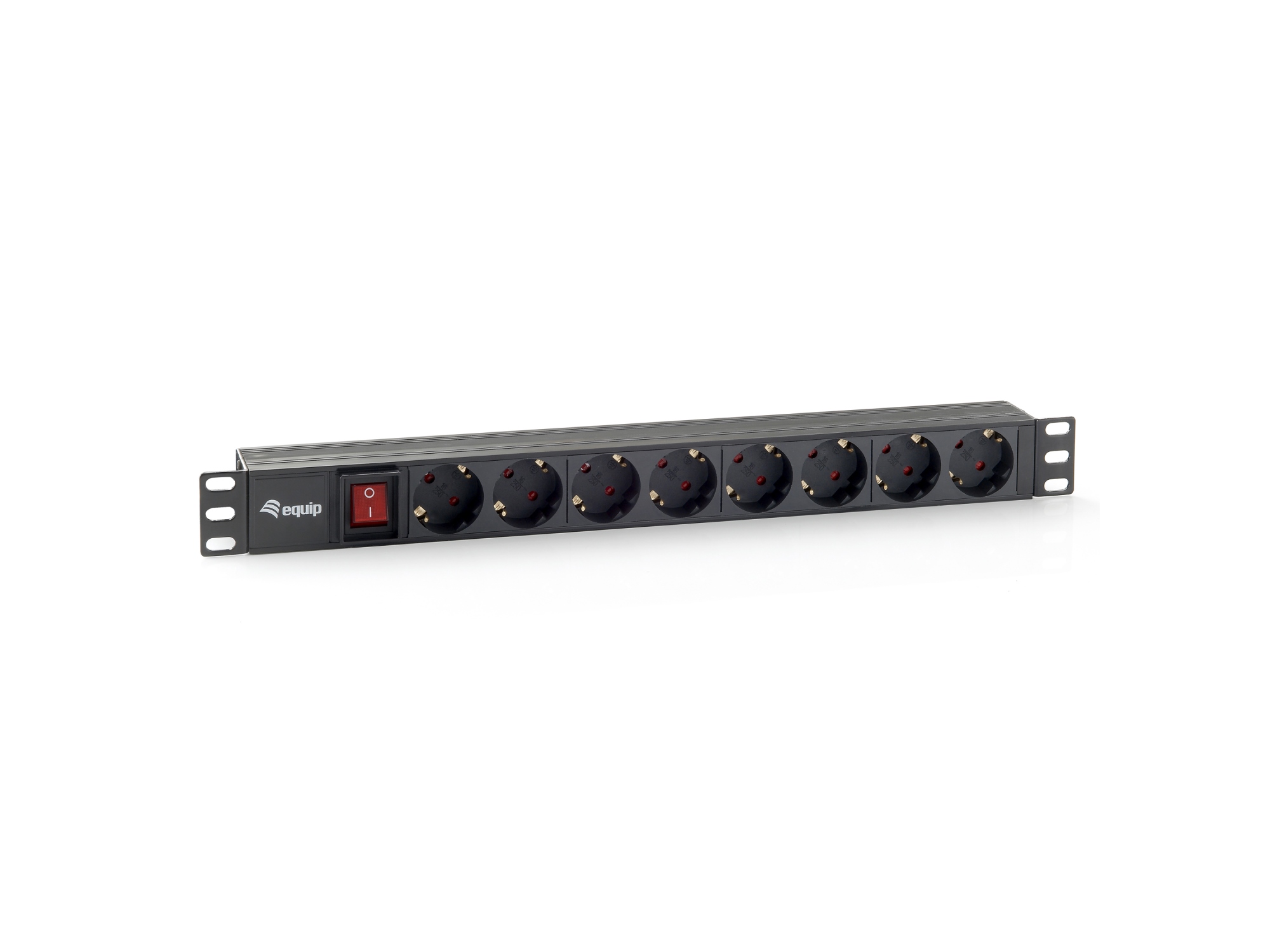 333283 unidad de distribución de energía (PDU) 8 salidas AC 1U Negro