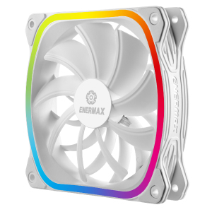 SquA RGB Carcasa del ordenador Ventilador 12 cm Blanco