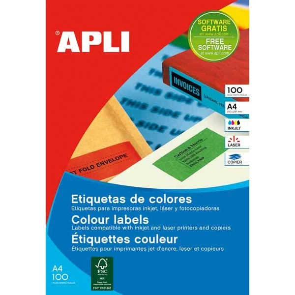 11834 etiqueta de impresora Amarillo