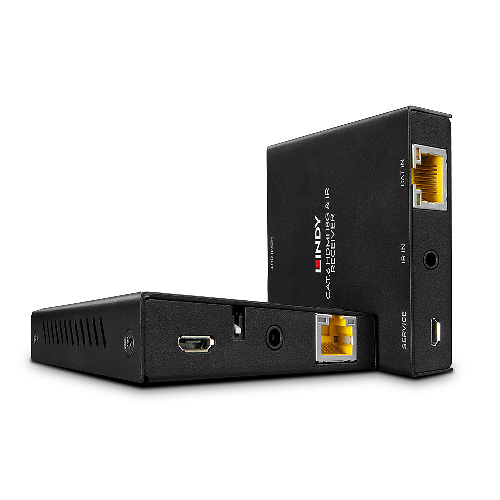 38205 extensor audio/video Transmisor y receptor de señales AV Negro