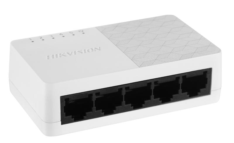 DS-3E0505D-O switch Gigabit Ethernet (10/100/1000) Negro, Blanco
