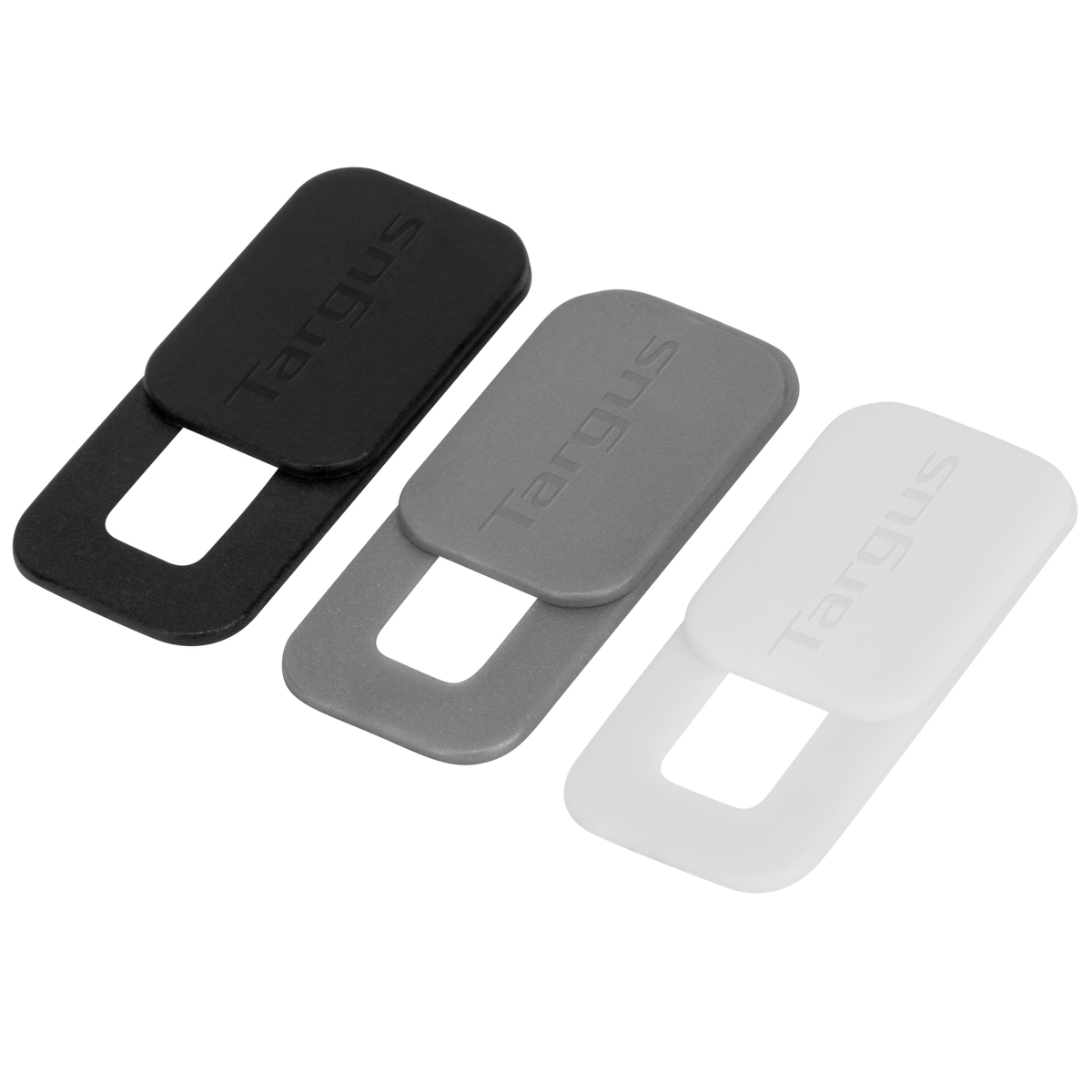 AWH025GL accesorio para cámara web Tapa para webcam Negro, Gris, Blanco
