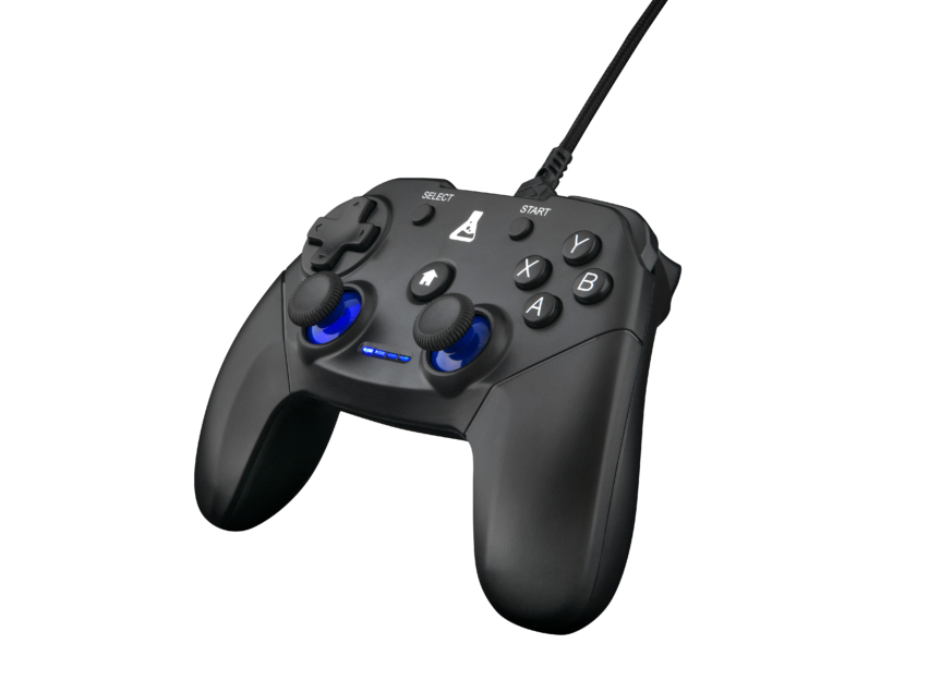 K-pad Thorium Negro USB Gamepad Digital PC, Playstation 3