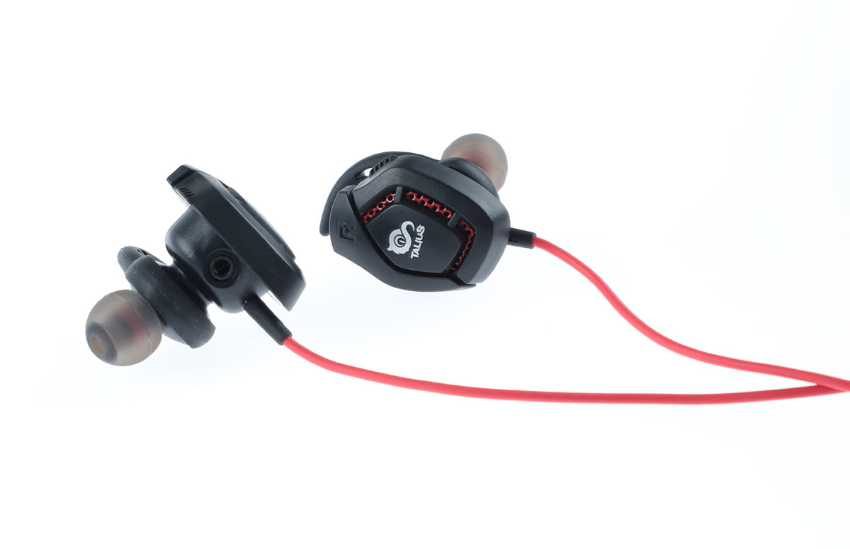 Intrauricular gaming Rex black/red