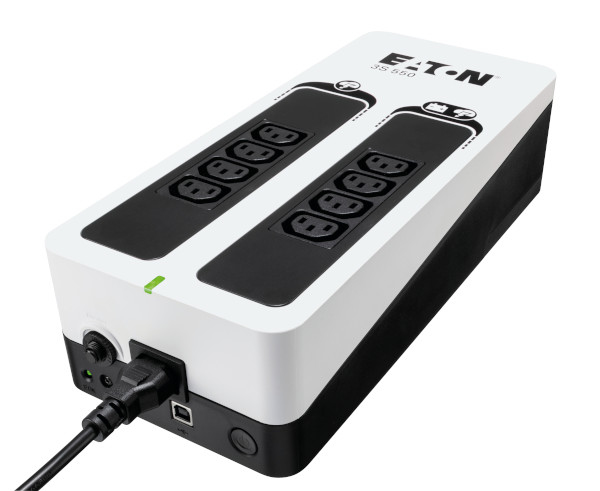 3S550I sistema de alimentación ininterrumpida (UPS) En espera (Fuera de línea) o Standby (Offline) 0,55 kVA 330 W 8 salidas AC