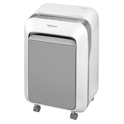LX Series Powershred LX21 triturador de papel Microcorte Gris, Blanco
