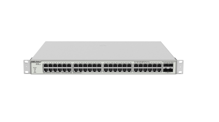 RG-NBS3200-48GT4XS-P-V2 switch Gestionado L2 Gigabit Ethernet (10/100/1000) Energía sobre Ethernet (PoE) Gris