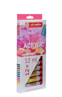 9021712M pintura para manualidades Pintura acrílica 12 ml 12 pieza(s)
