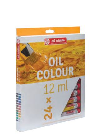 9020124M pintura para manualidades Pintura al óleo 12 ml 24 pieza(s)