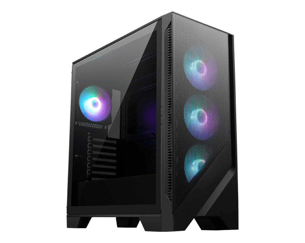 MAG Forge 320R AIRFLOW Micro Torre Negro, Transparente