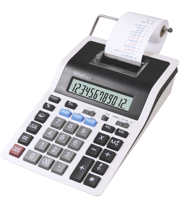 PDC 20 calculadora Escritorio Calculadora de impresión Gris