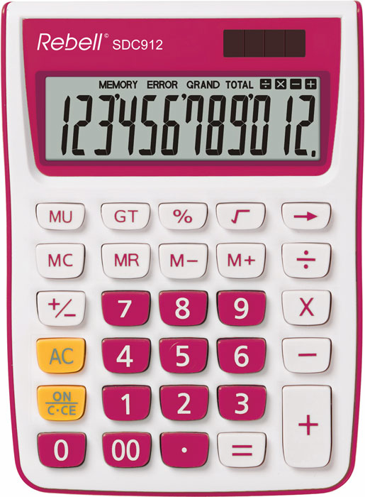 SDC912 calculadora Escritorio Calculadora básica Rosa