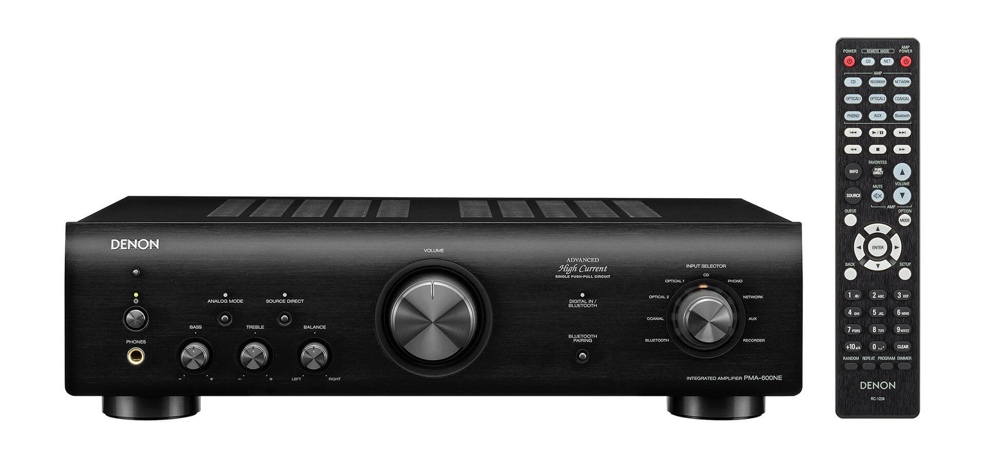 PMA-600NE 2.0 canales Hogar Negro