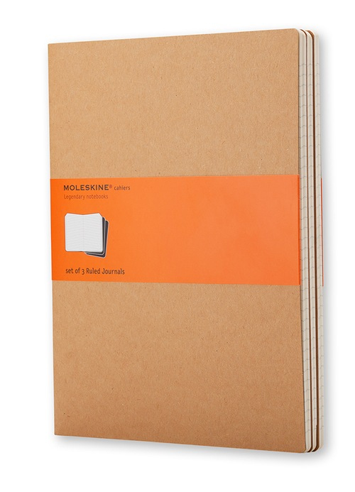 Cahier cuaderno y block 120 hojas Marrón