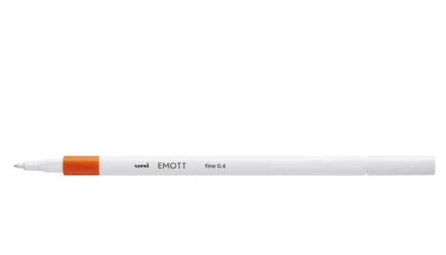 EMOTT 10.1.0029 bolígrafo de punta redonda Bolígrafo cilíndrico Naranja 1 pieza(s)