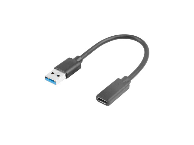 AD-UC-UA-03 cable USB USB 3.2 Gen 1 (3.1 Gen 1) 0,15 m USB type A USB Tipo C Negro