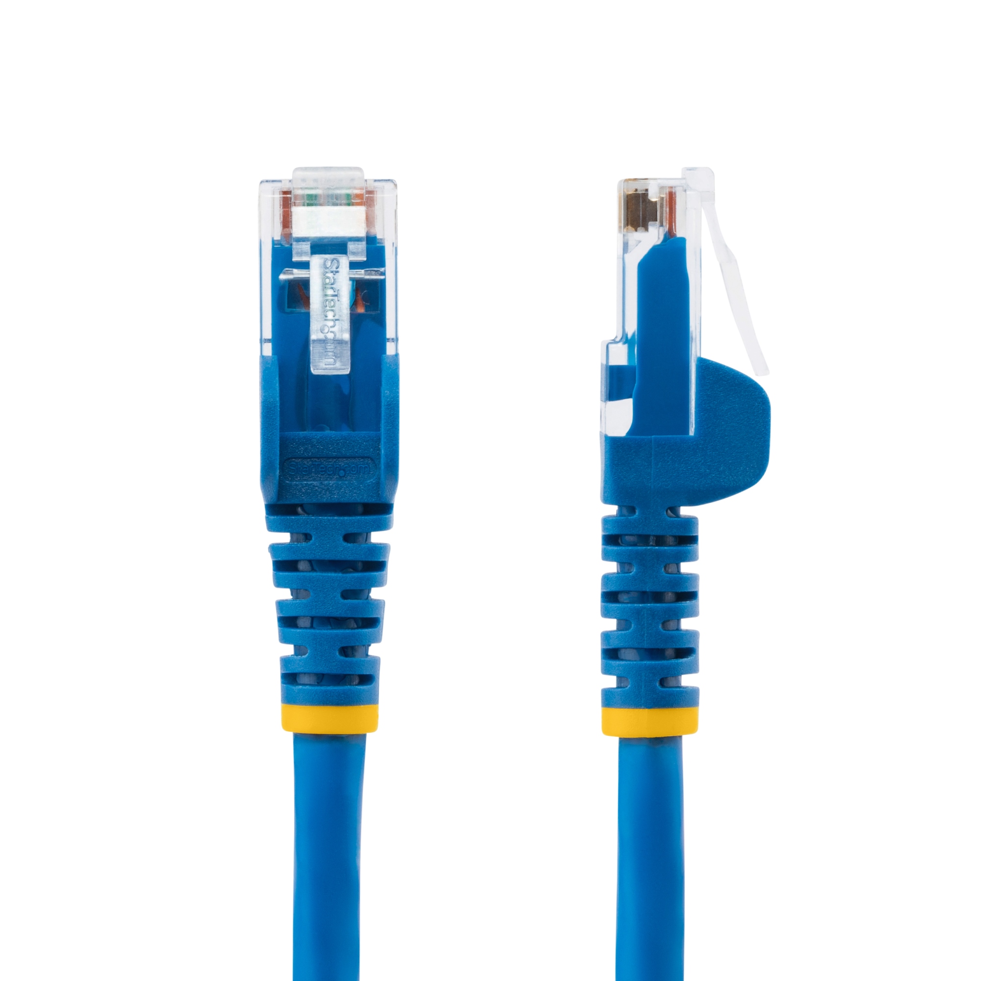Cable Ethernet CAT6 de 5m - LSZH - Cable de Red de 10 Gigabits de 250MHz y PoE de 100W UTP sin Enganches (Snagless) con Alivio de Tensión - Azul - CAT 6 - ETL