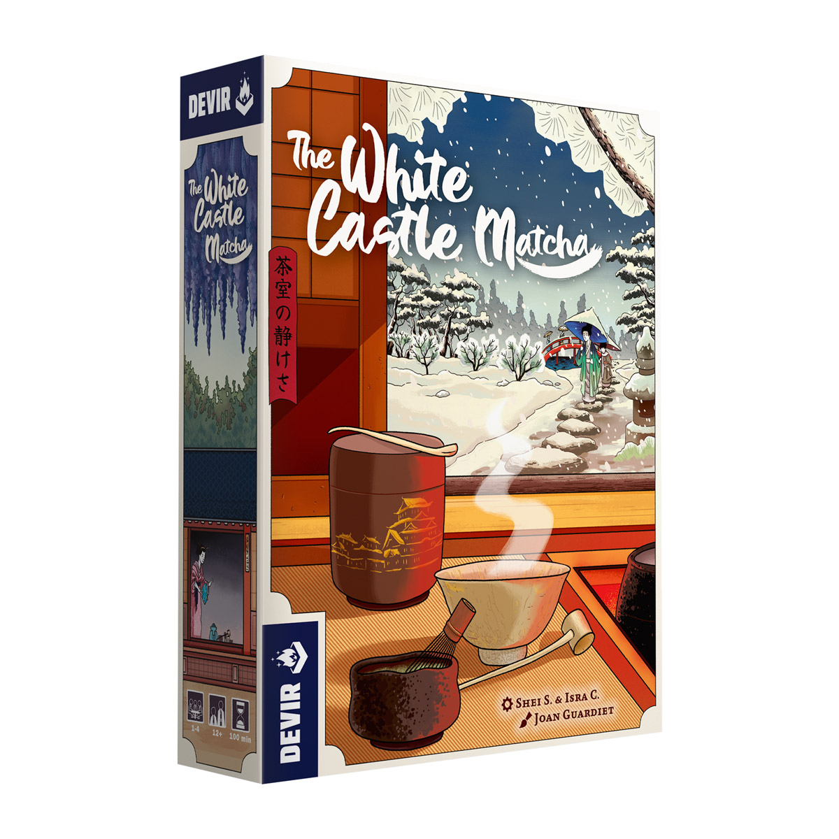 BGWCMATML juego de tablero The White Castle: Matcha 100 min Juego de mesa Familia