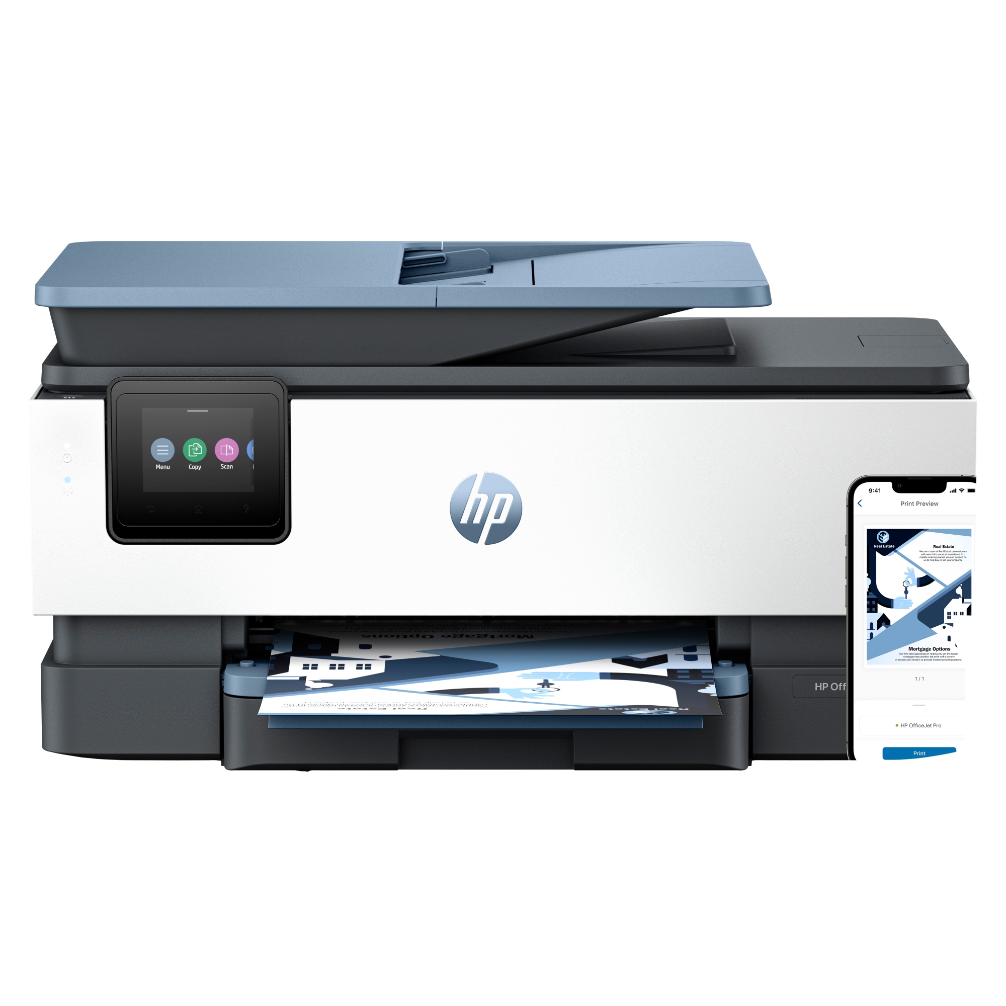OfficeJet Pro 8125e Inalámbrico All-in-One Color Impresora, Servicio Instant Ink Impresión a doble cara