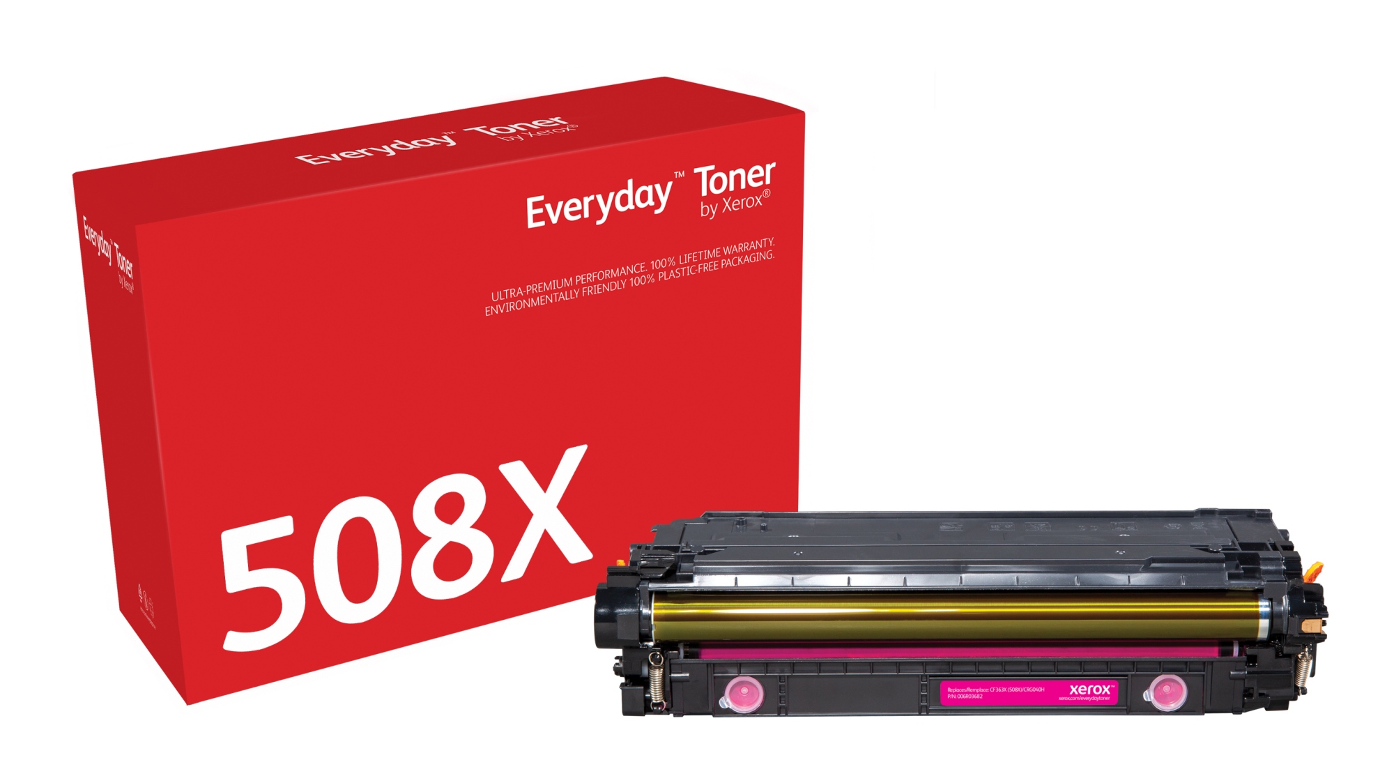 Everyday Toner Everyday Magenta di Xerox compatibile con HP 508X (CF363X), Capacidad alta
