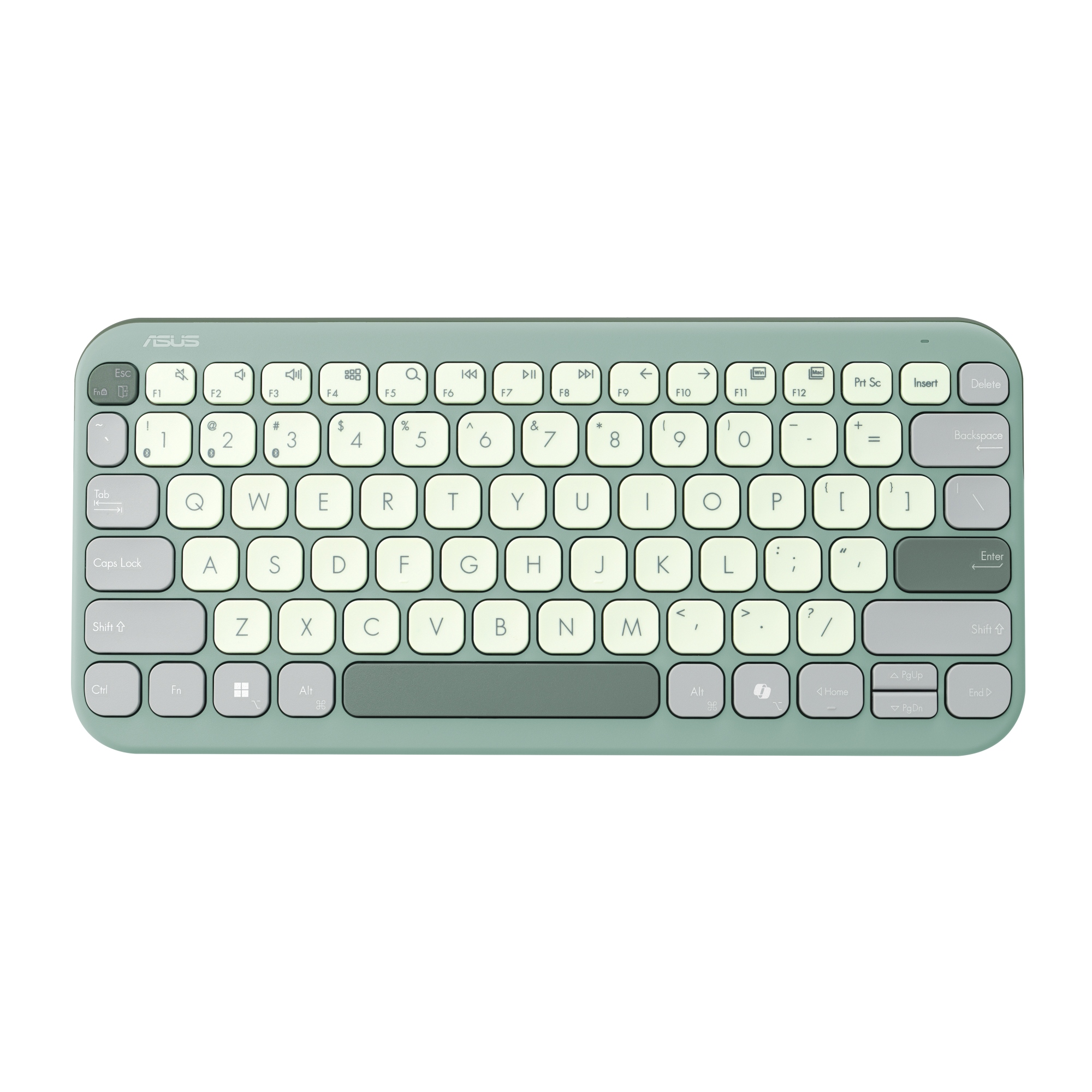 Marshmallow Keyboard KW100 teclado Hogar Bluetooth QWERTY Español Verde