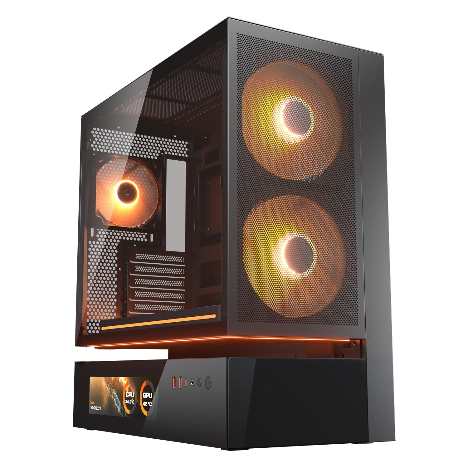 CGR-2DA4B-MV Midi Tower Negro