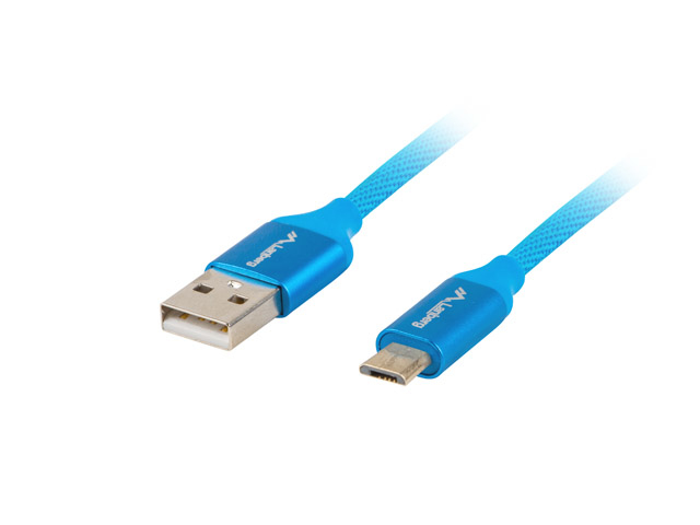 CA-USBM-20CU-0010-BL cable USB USB 2.0 1 m Micro-USB A USB A Azul