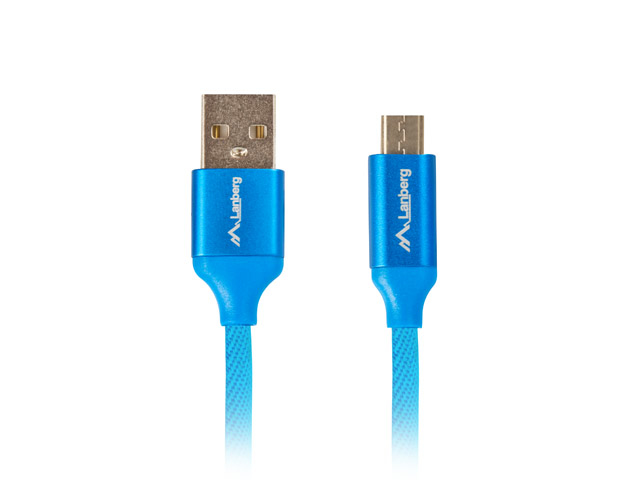 CA-USBM-20CU-0018-BL cable USB USB 2.0 1,8 m Micro-USB A USB A Azul