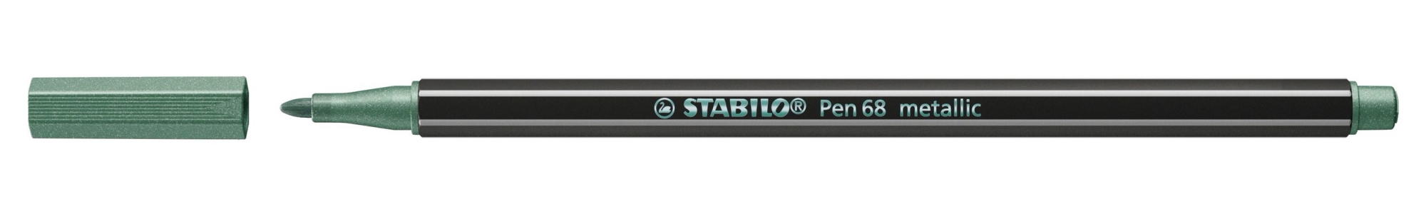 Pen 68 metallic rotulador Medio Verde 1 pieza(s)