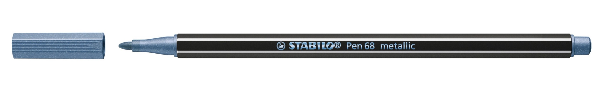 Pen 68 metallic rotulador Medio Azul 1 pieza(s)