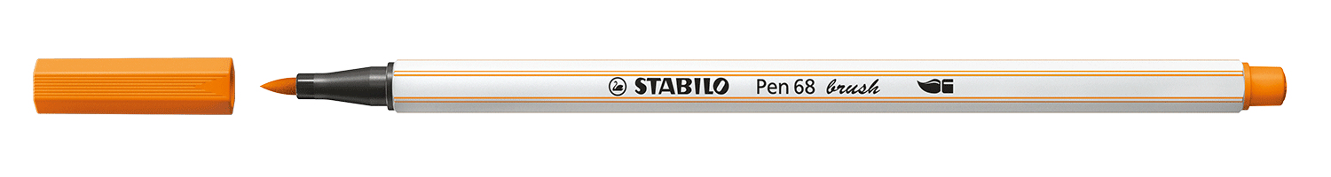 Pen 68 brush rotulador Medio Naranja 10 pieza(s) 568/54