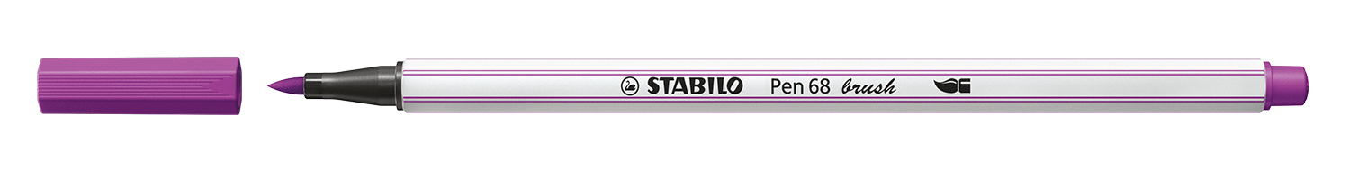 Pen 68 brush rotulador Medio Lila 1 pieza(s)