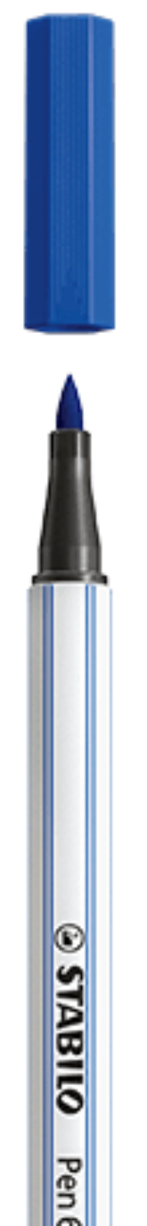 Pen 68 brush rotulador Azul 1 pieza(s)