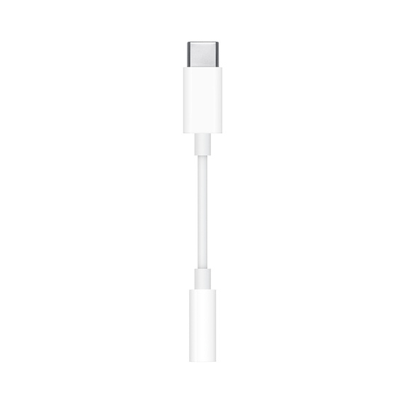 MU7E2ZM/A cable de teléfono móvil Blanco 3,5mm USB C