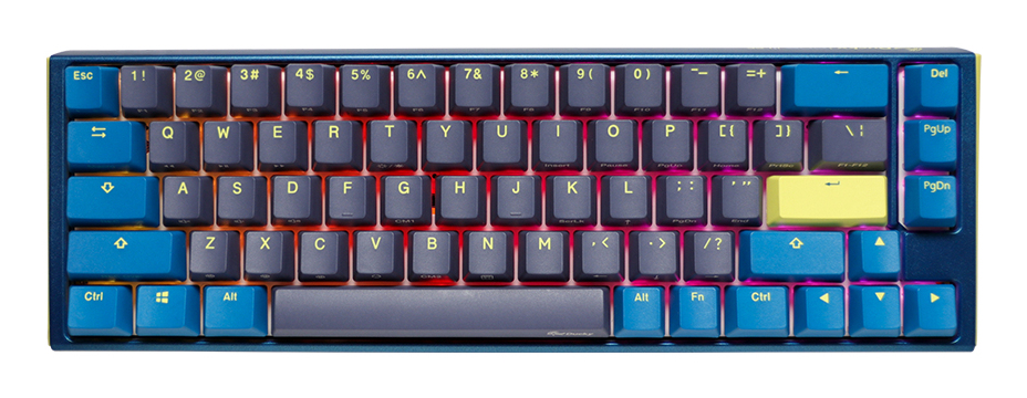 One 3 SF teclado Juego USB Azul, Gris, Amarillo