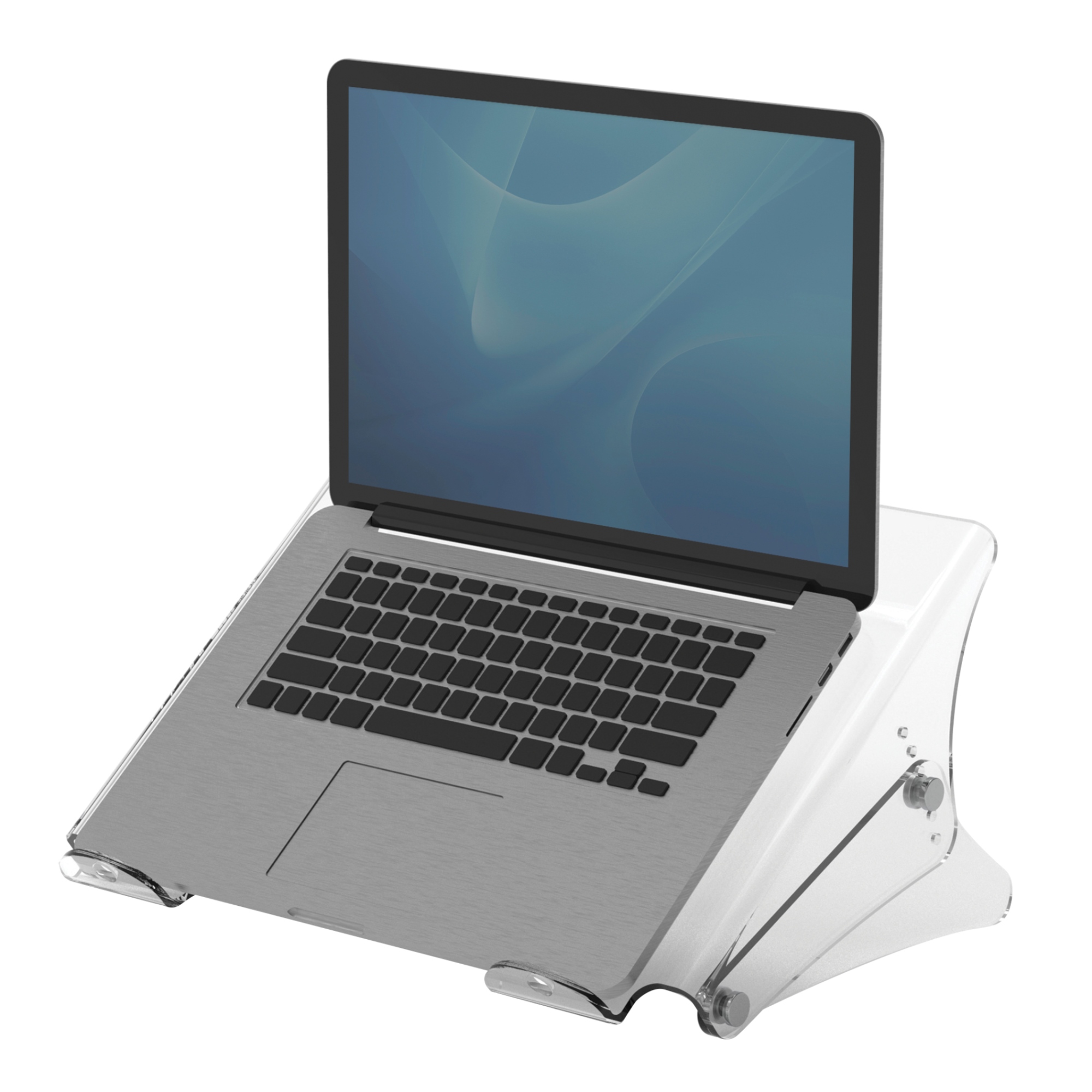Clarity Soporte para ordenador portátil Transparente 38,1 cm (15")