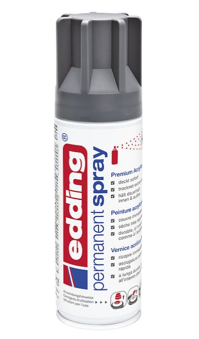 5200 pintura acrílica 200 ml Antracita Bote de spray