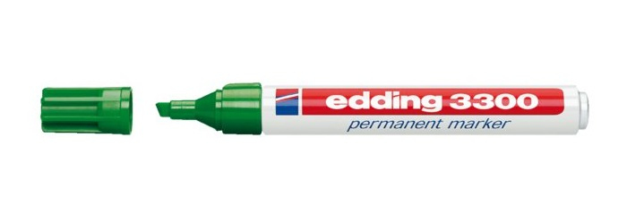 3300 marcador permanente Verde 10 pieza(s) 4-3300004 - 1 unidad