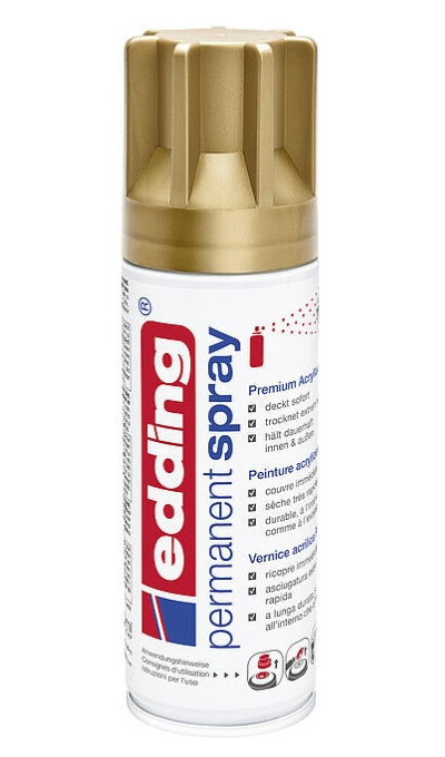 5200 pintura acrílica 200 ml Oro Bote de spray