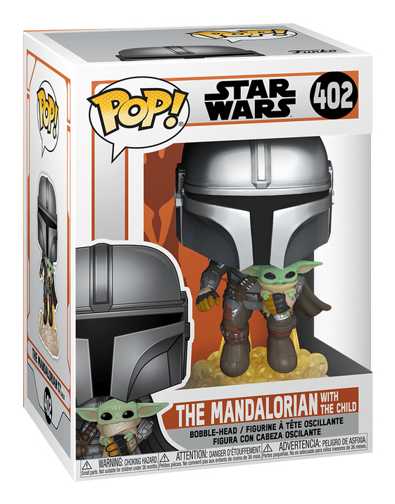 POP! The Mandalorian Flying with Jet Pack