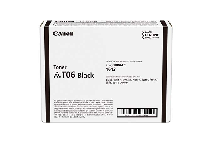 T06 cartucho de tóner 1 pieza(s) Original Negro