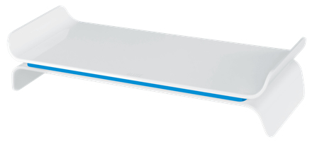 65040036 soporte para monitor 68,6 cm (27") Escritorio Azul, Blanco
