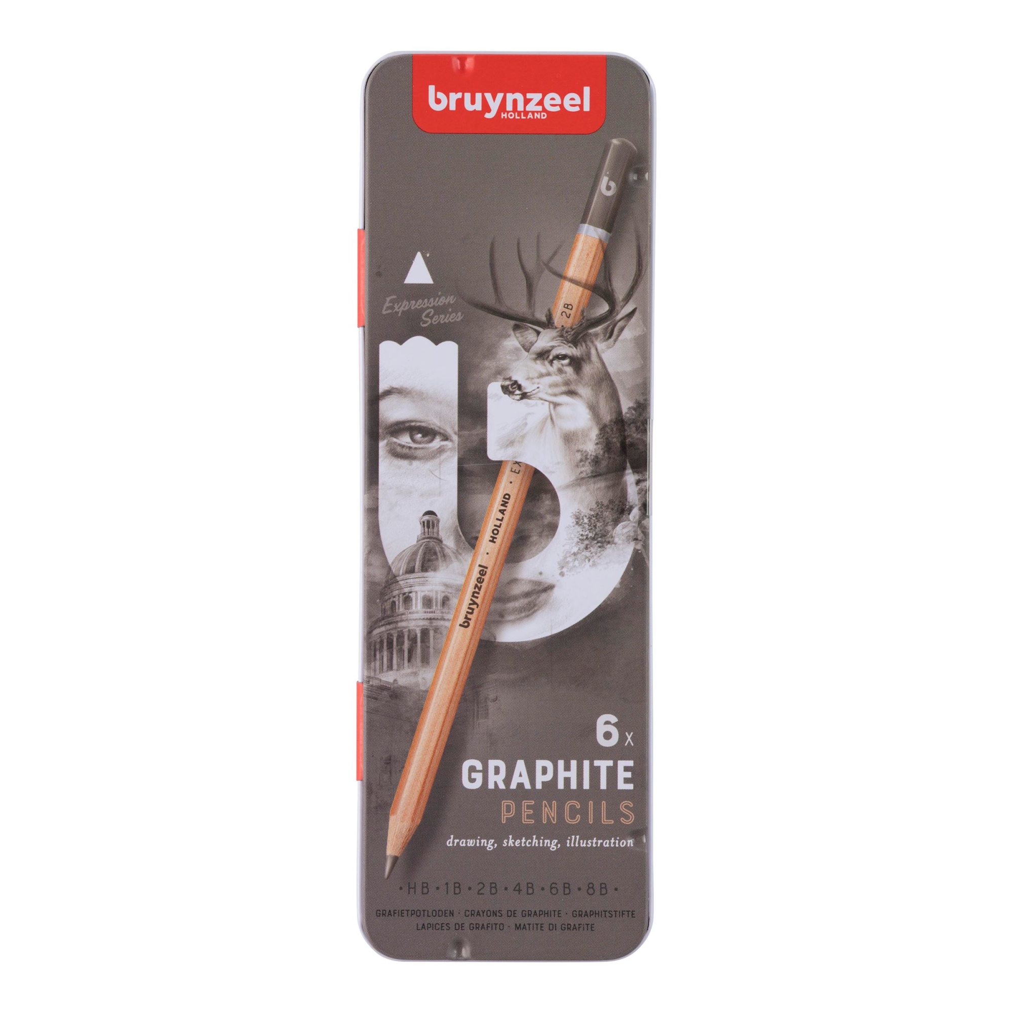60311006 lápiz de grafito Multi 6 pieza(s)
