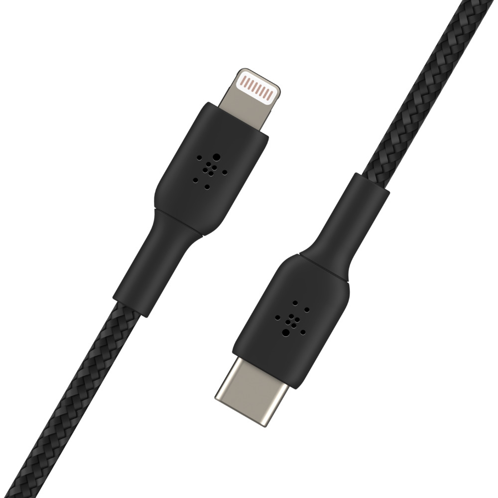 CAA004BT1MBK cable de conector Lightning 1 m Negro