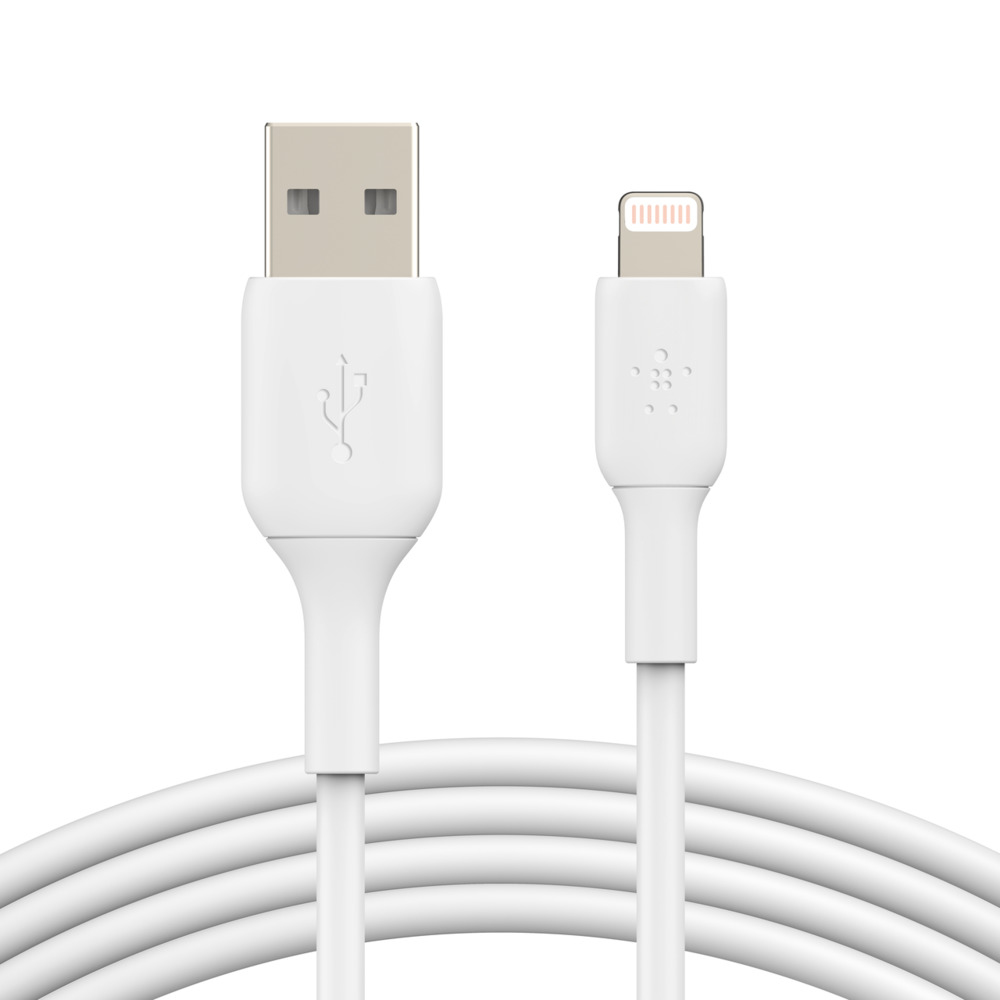 CAA001BT1MWH cable de conector Lightning 1 m Blanco